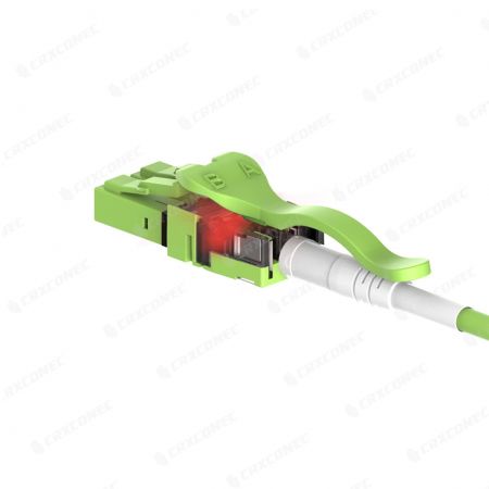 Cable de conexión de fibra óptica OM5 con LED